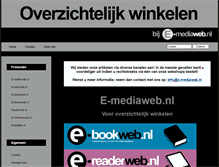 Tablet Screenshot of e-mediaweb.nl